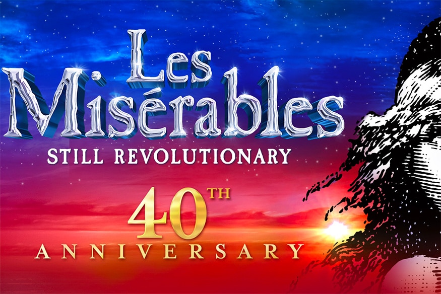 Affiche et façade du Sondheim Theatre pour Les Misérables à Londres